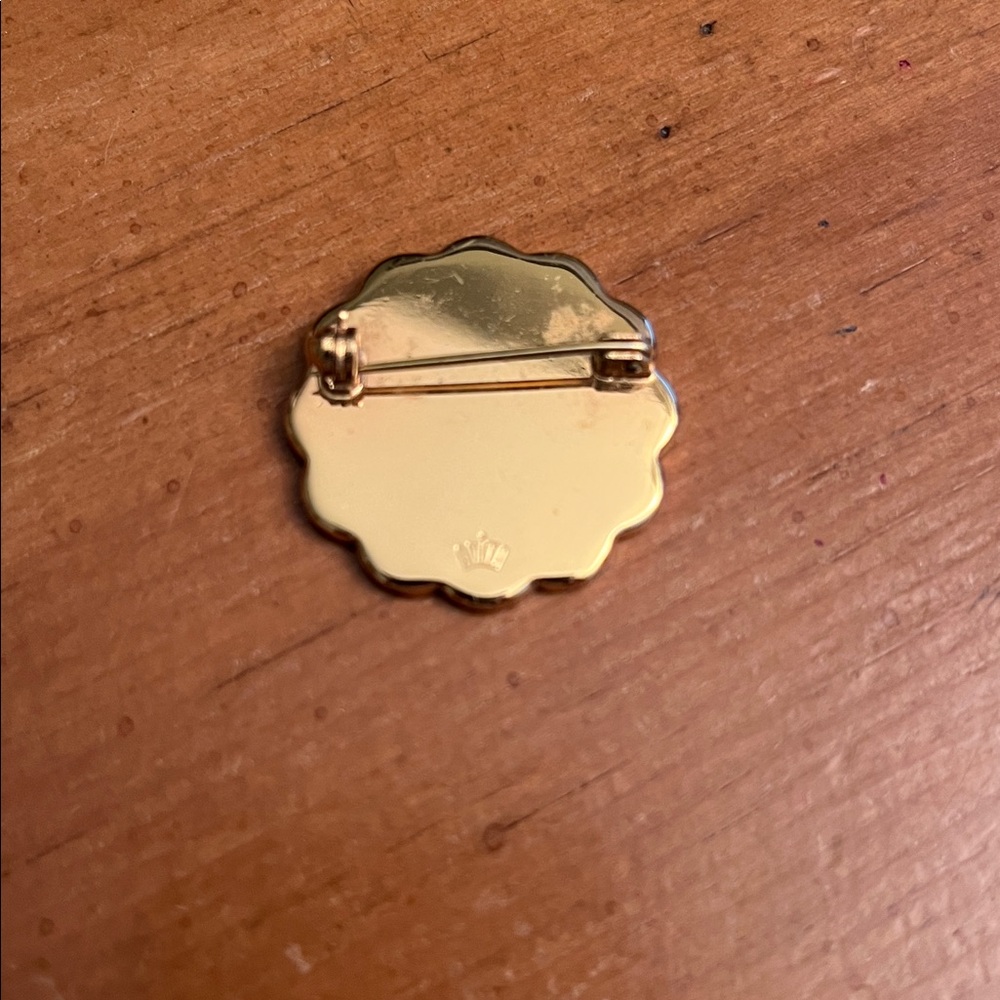 Japanese Damascene Pin - Picture 2 of 2